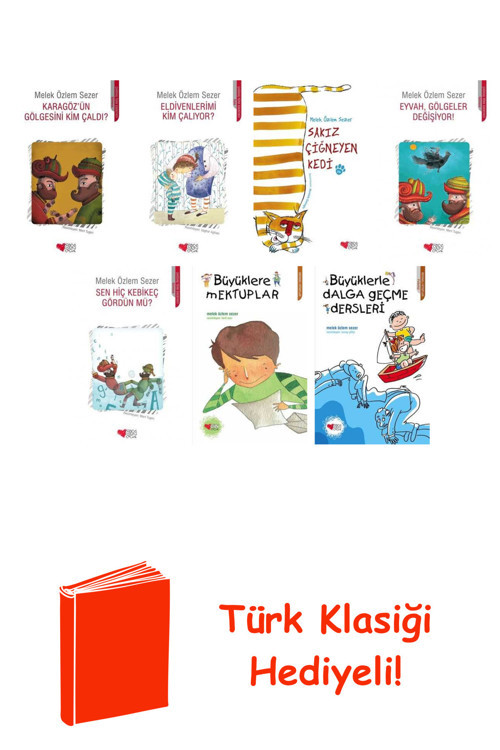 Melek Özlem Sezer 7 Kitap Seti + Türk Klasiği Hediye