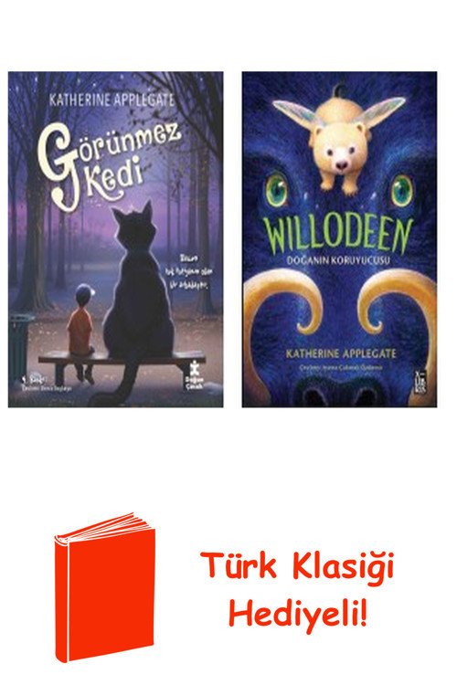 Katherine Applegate 2 Kitap Seti + Türk Klasiği Hediye