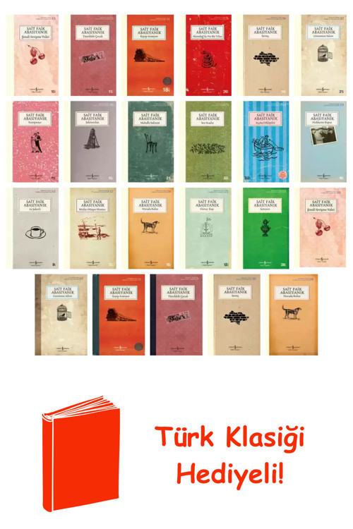 Sait Faik Abasıyanık 23 Kitap Seti + Türk Klasiği Hediye