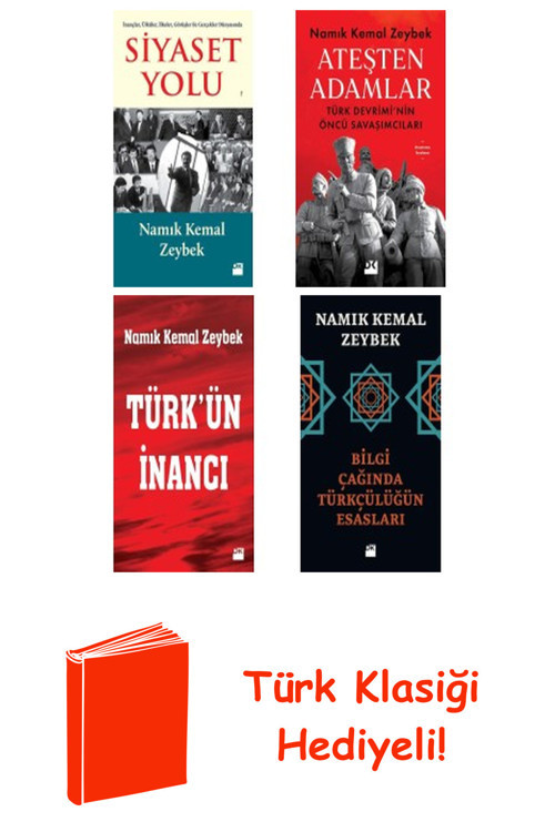 Namık Kemal Zeybek 4 Kitap Seti + Türk Klasiği Hediye