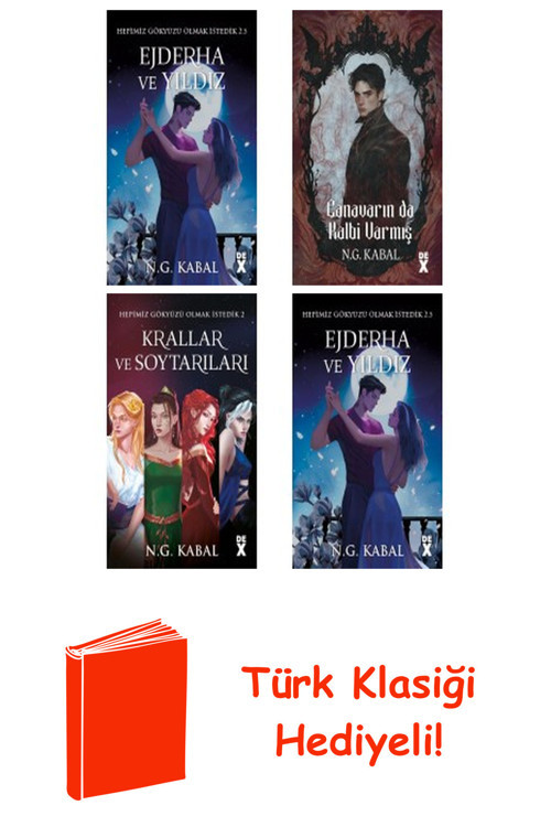 N. G. Kabal 4 Kitap Seti + Türk Klasiği Hediye