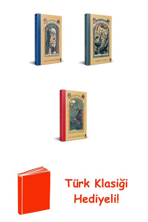 Lemony Snicket 5 Kitap Seti + Türk Klasiği Hediye