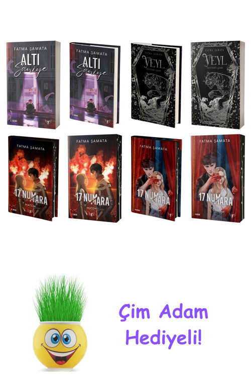 Fatma Şamata 8 Kitap Seti + Çim Adam Hediye