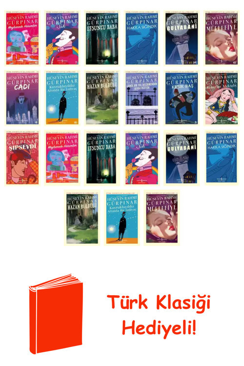 Hüseyin Rahmi Gürpınar 21 Kitap Seti + Türk Klasiği Hediye