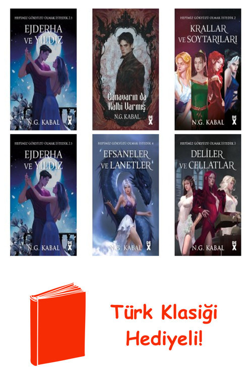 N. G. Kabal 6 Kitap Seti + Türk Klasiği Hediye