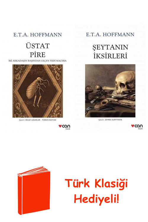 E.T.A. Hoffmann 2 Kitap Seti + Türk Klasiği Hediye