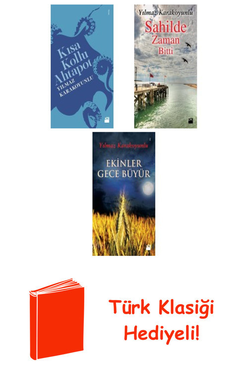 Yilmaz Karakoyunlu 3 Kitap Seti + Türk Klasiği Hediye
