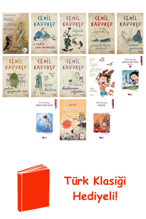 Cemil Kavukçu 13 Kitap Seti + Türk Klasiği Hediye