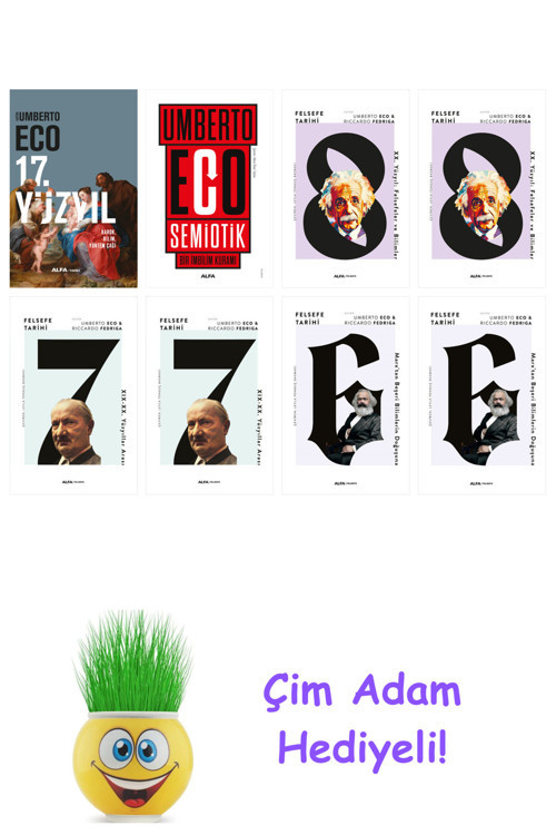 Umberto Eco 8 Kitap Seti + Çim Adam Hediye