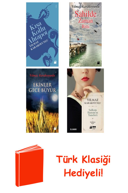 Yilmaz Karakoyunlu 4 Kitap Seti + Türk Klasiği Hediye