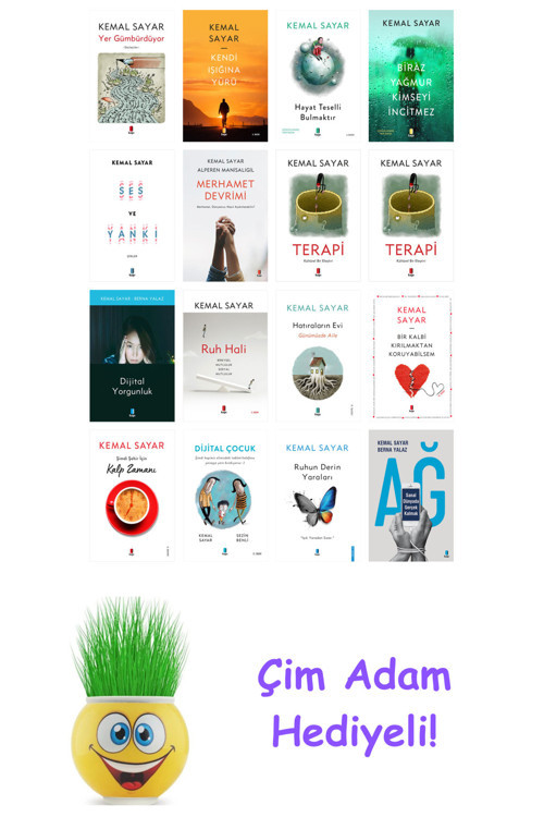 Kemal Sayar 16 Kitap Seti + Çim Adam Hediye