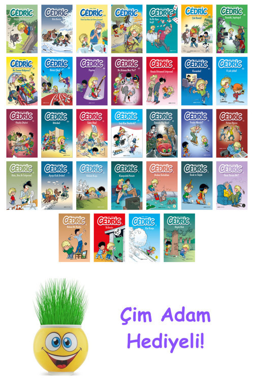 Raoul Cauvin 32 Kitap Seti + Çim Adam Hediye
