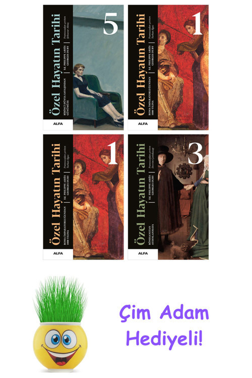 Philippe Aries 4 Kitap Seti + Çim Adam Hediye
