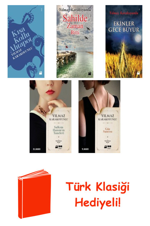 Yilmaz Karakoyunlu 5 Kitap Seti + Türk Klasiği Hediye
