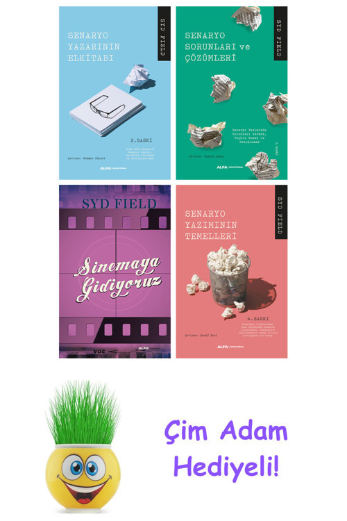 Syd Field 4 Kitap Seti + Çim Adam Hediye