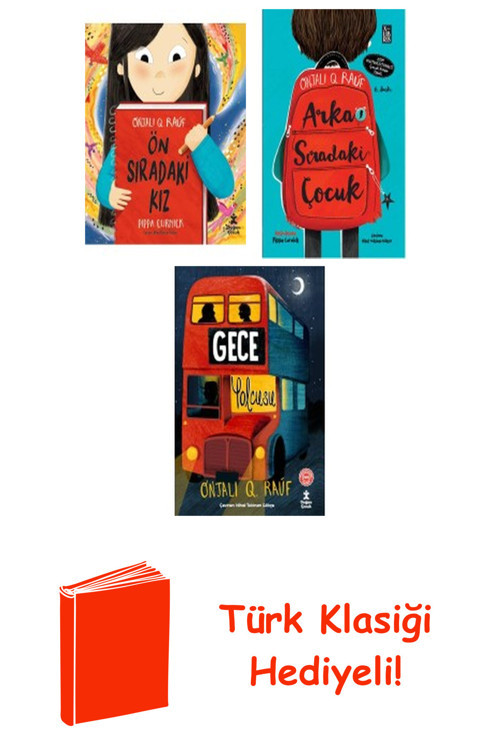 Onjali Q. Raúf 3 Kitap Seti + Türk Klasiği Hediye