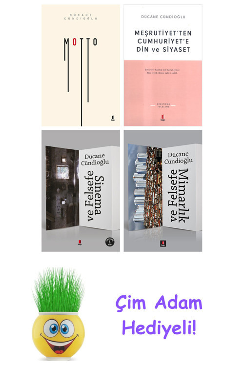 Dücane Cündioğlu 4 Kitap Seti + Çim Adam Hediye