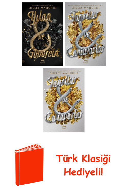 Shelby Mahurin 3 Kitap Seti + Türk Klasiği Hediye