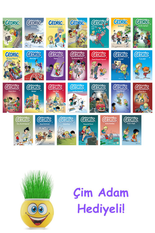 Raoul Cauvin 27 Kitap Seti + Çim Adam Hediye