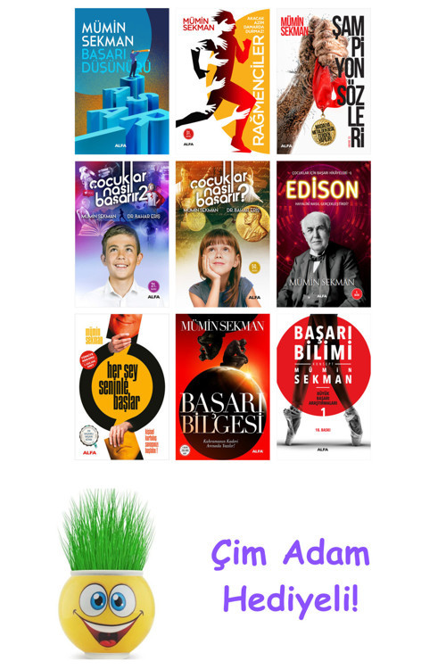 Mümin Sekman 9 Kitap Seti + Çim Adam Hediye