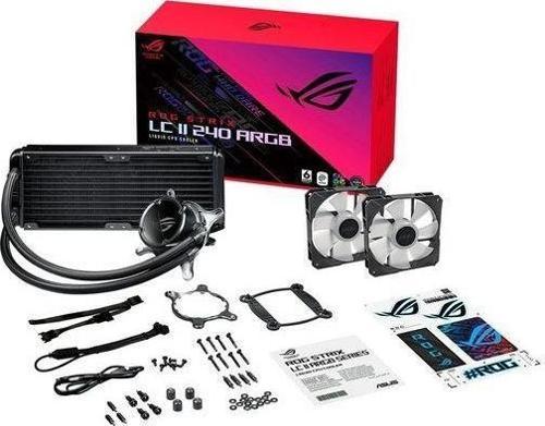 ROG STRIX LC II 240 ARGB AURA SYNC RGB 120MM*2 ADRESLENEBİLİR RGB FAN CPU SIVI SOĞUTUCUSU V2 90RC00E1-M0UAY1