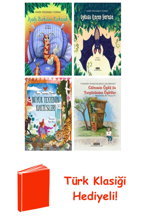 Yasemin Temizarabacı Yıldırmaz 4 Kitap Seti + Türk Klasiği Hediye