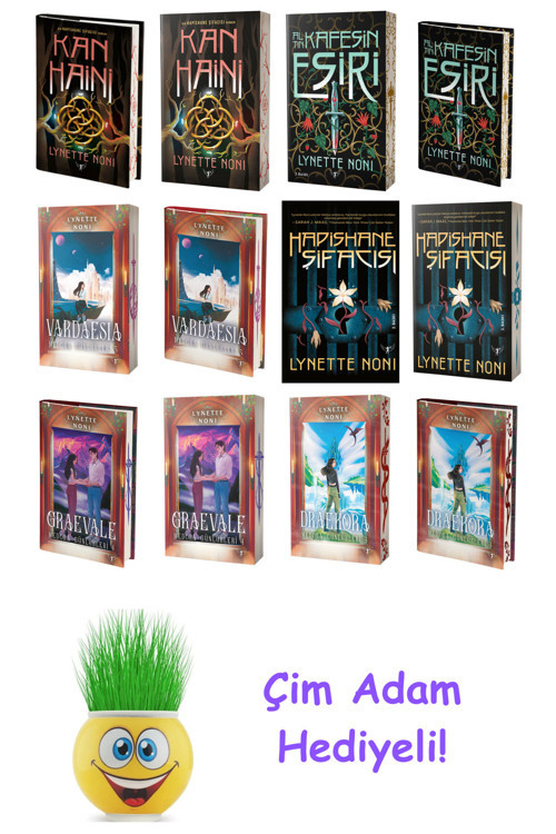 Lynette Noni 12 Kitap Seti + Çim Adam Hediye