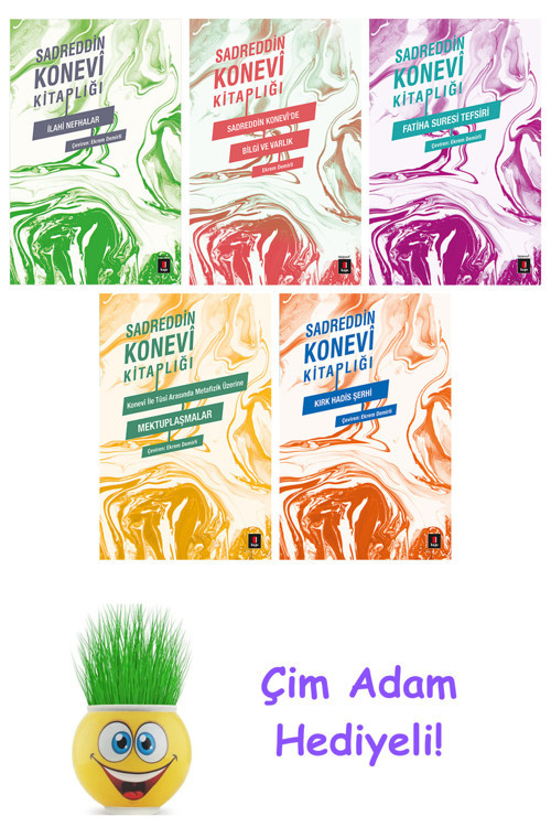 Sadreddin Konevi 5 Kitap Seti + Çim Adam Hediye