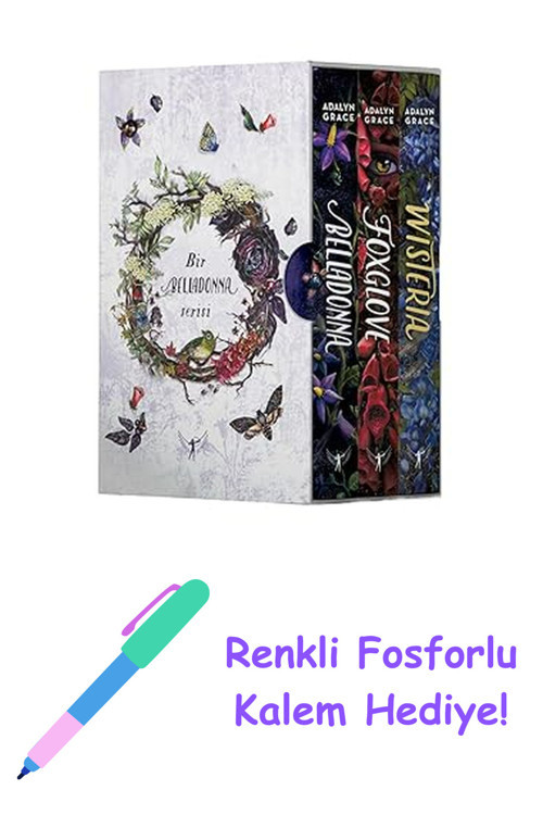 Belladonna Serisi Kutulu Set - 3 Kitap Takım + Renkli Fosforlu Kalem