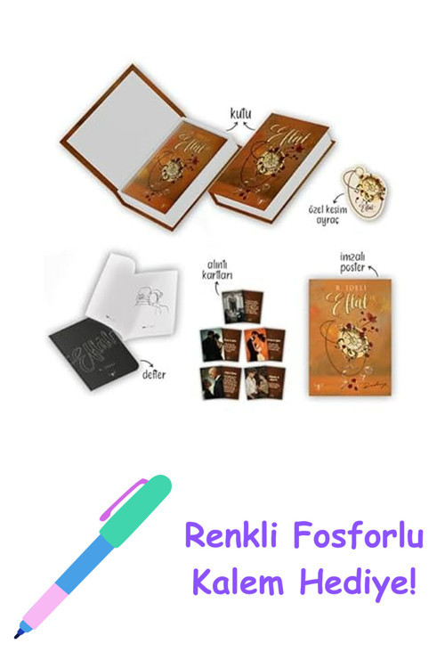 Eflal 4 (Ciltli - Kutulu Set) + Renkli Fosforlu Kalem