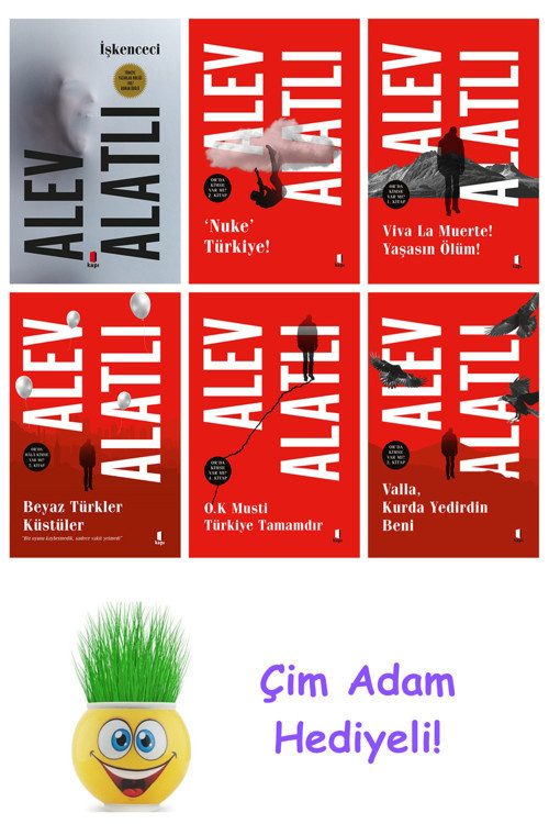 Alev Alatlı 6 Kitap Seti + Çim Adam Hediye