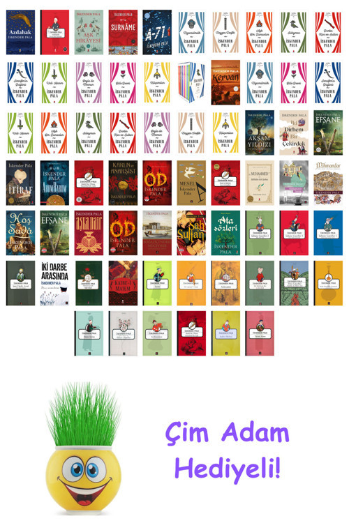 İskender Pala 66 Kitap Seti + Çim Adam Hediye