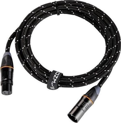 KCL-021-3M Non Noise 3 Metre XLR-XLR Mikrofon Kablosu