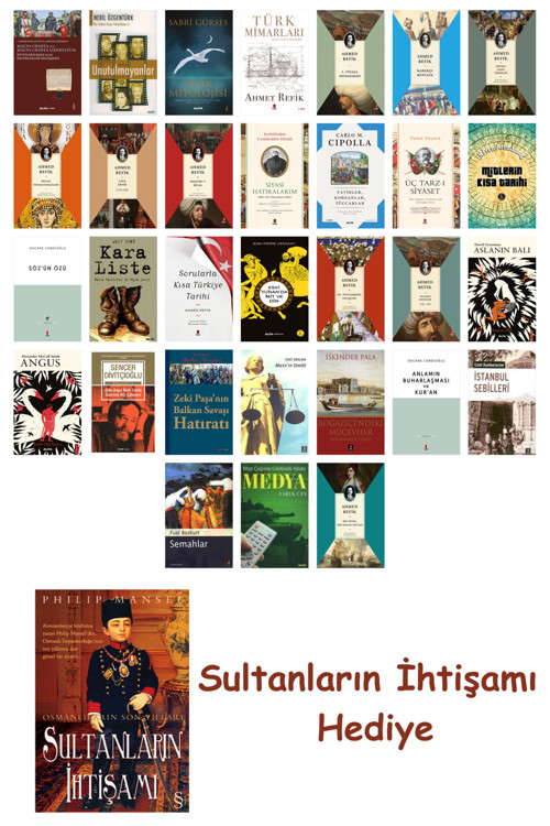 31 Kitaplık Tarih Seti + Sultanların İhtişamı