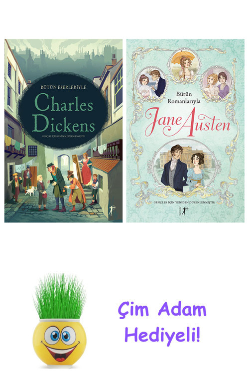 Anna Milbourne 2 Kitap Seti + Çim Adam Hediye