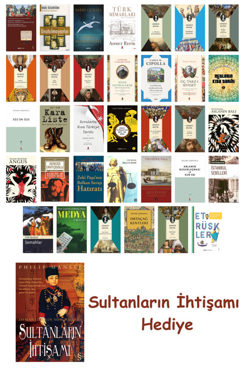 34 Kitaplık Tarih Seti + Sultanların İhtişamı