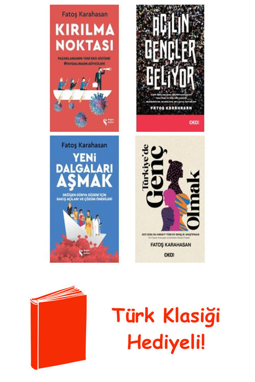 Fatoş Karahasan 4 Kitap Seti + Türk Klasiği Hediye