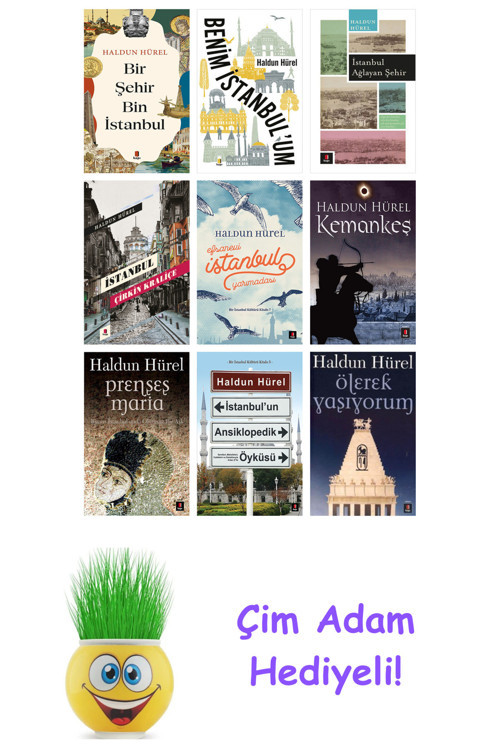 Haldun Hürel 9 Kitap Seti + Çim Adam Hediye