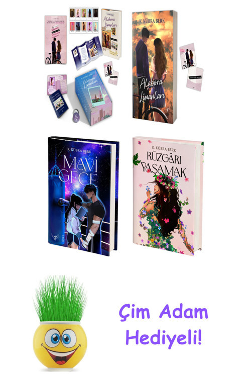 K. Kübra Berk 4 Kitap Seti + Çim Adam Hediye