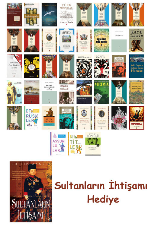 43 Kitaplık Tarih Seti + Sultanların İhtişamı