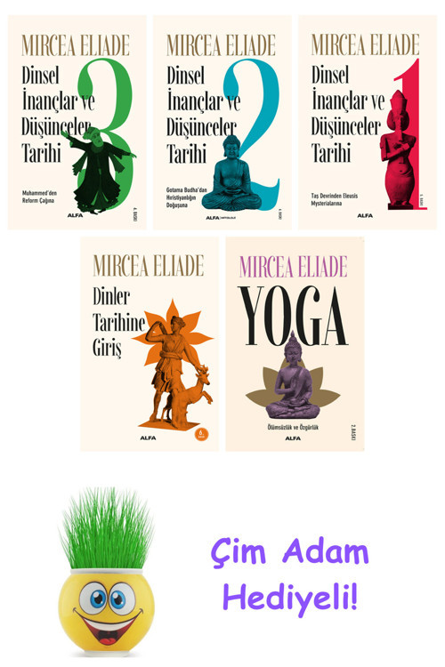 Mircea Eliade 5 Kitap Seti + Çim Adam Hediye