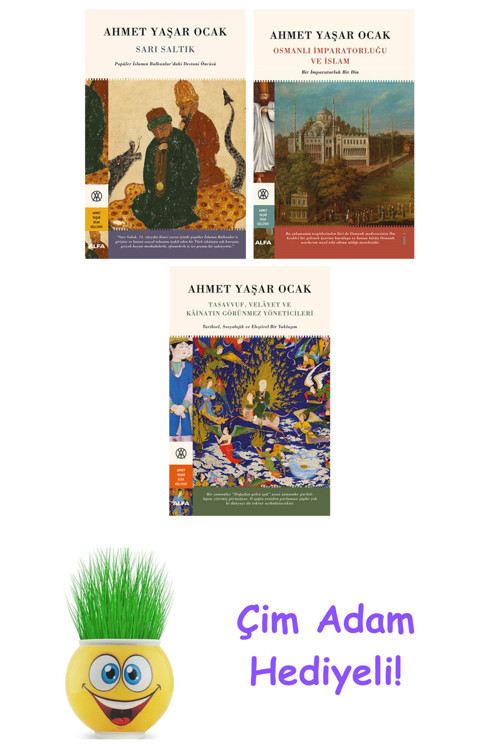 Ahmet Yaşar Ocak 3 Kitap Seti + Çim Adam Hediye