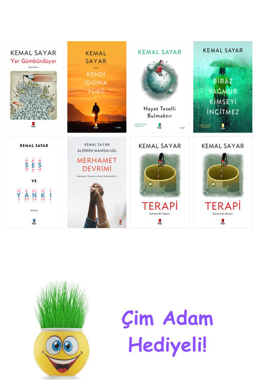 Kemal Sayar 8 Kitap Seti + Çim Adam Hediye