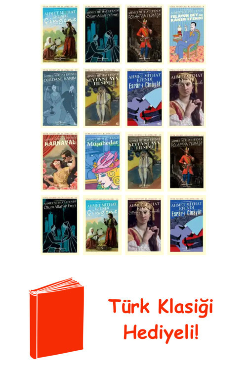 Ahmet Mithat Efendi 16 Kitap Seti + Türk Klasiği Hediye