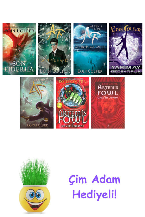 Eoin Colfer 7 Kitap Seti + Çim Adam Hediye