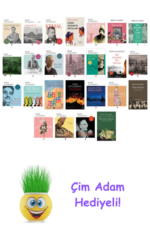 Beşir Ayvazoğlu 25 Kitap Seti + Çim Adam Hediye