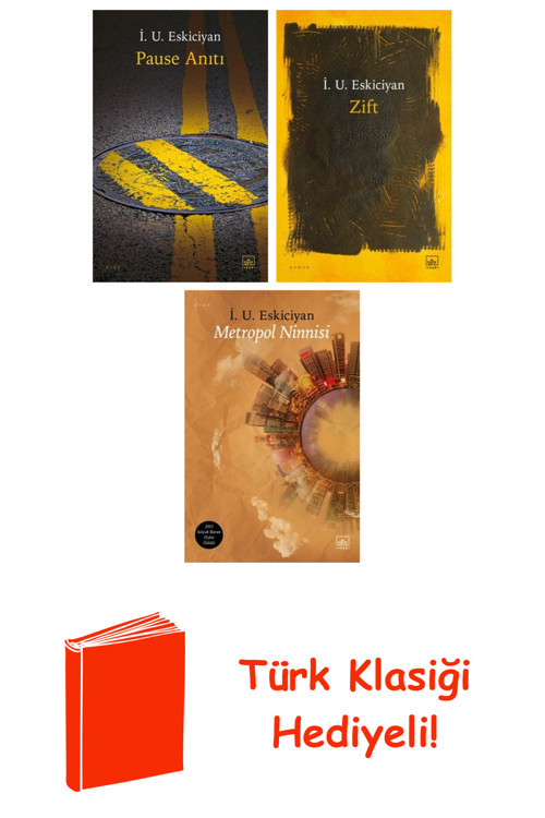 İsahag Uygar Eskiciyan 3 Kitap Seti + Türk Klasiği Hediye