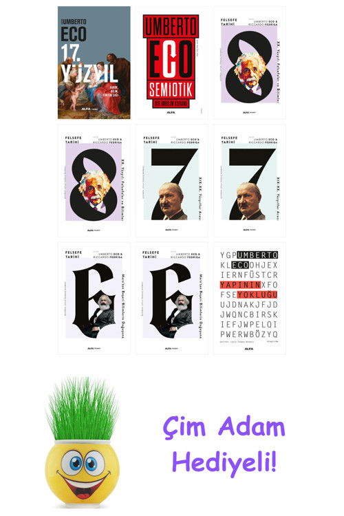 Umberto Eco 9 Kitap Seti + Çim Adam Hediye