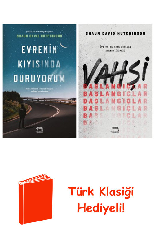 Shaun David Hutchinson 2 Kitap Seti + Türk Klasiği Hediye