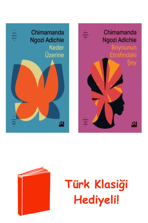 Chimamanda Ngozi Adichie 2 Kitap Seti + Türk Klasiği Hediye